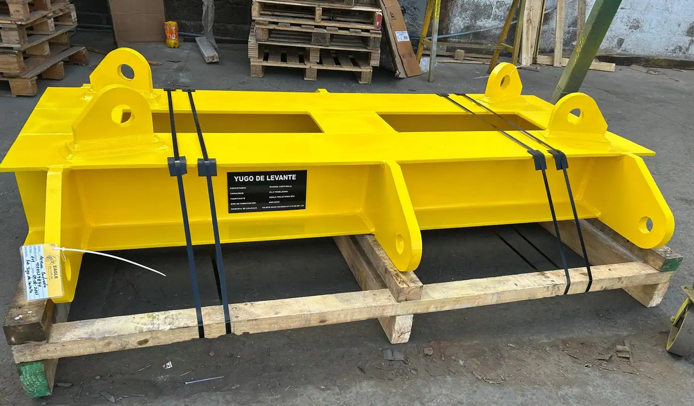 Componente industrial fabricado por Eagle Solutions
