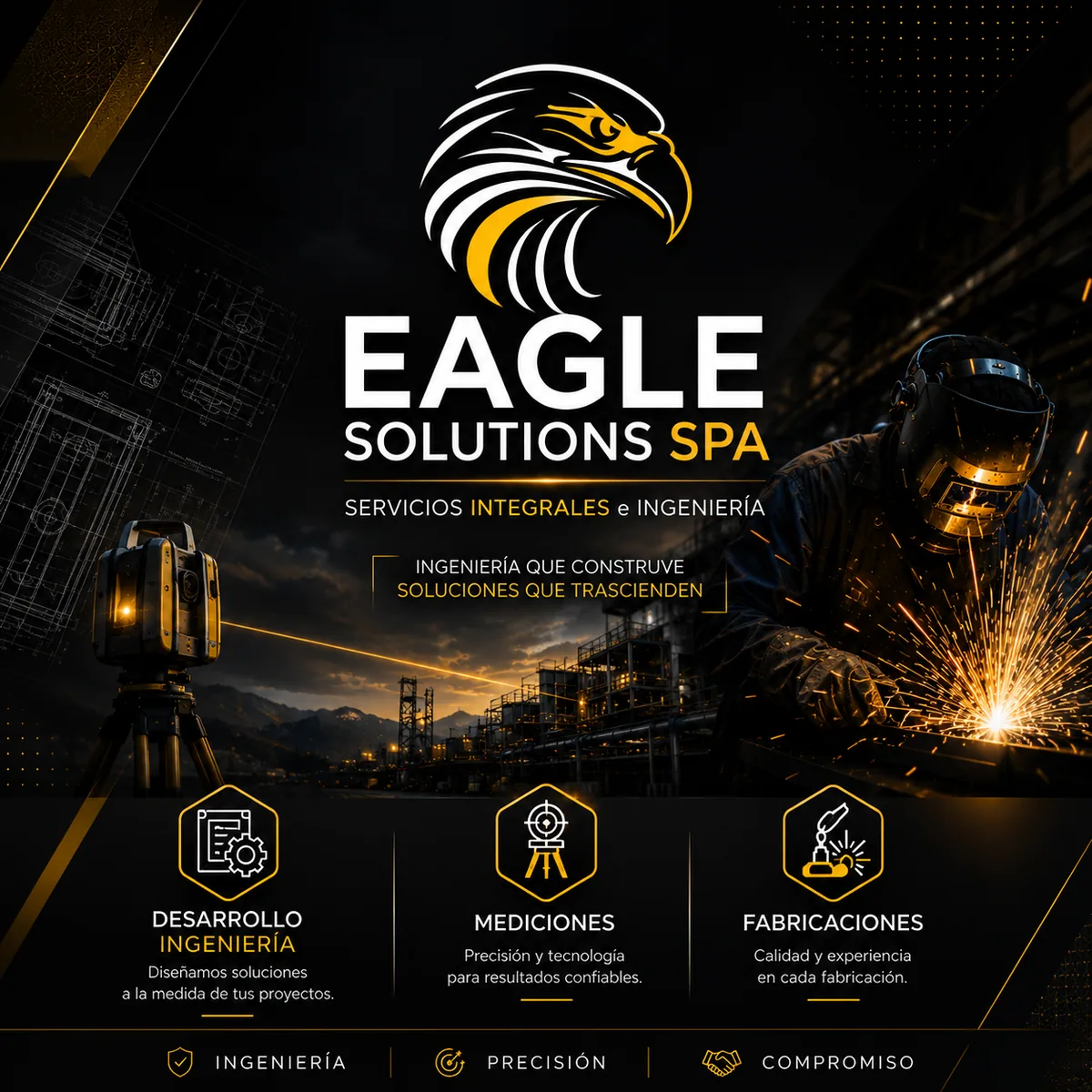 Eagle Solutions SpA: ingeniería, mediciones y fabricación industrial